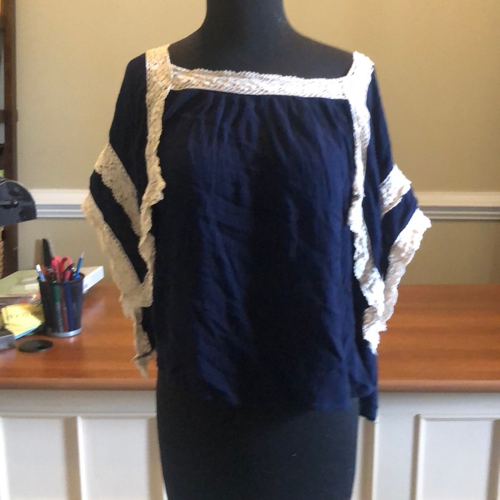 Navy blue shirt